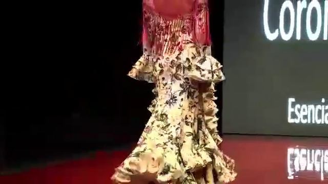 Cinta Coronel. Nueva Colección Flamenca 2018 смотреть онлайн