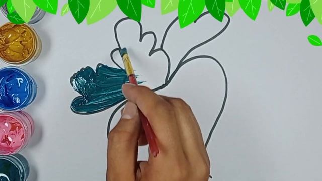 How to draw a turnip for children /Как нарисовать репку детям /Bolalar uchun sholgam rasm chizish смотреть онлайн