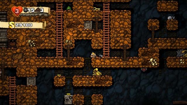 Обзор Spelunky - Прохождение Часть 1