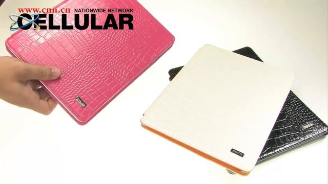 HOCO crocodile skin bracket leather hardcover protection cases for iPad 2, New iPad смотреть онлайн