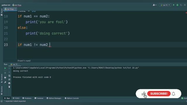 Python arithmetic operator, assignment operator, comparison operators.. смотреть онлайн