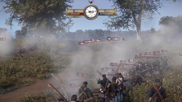 War of Rights | United European Community 9/3 | Server 2 Map 1 Bloody Lane | 180 Players смотреть онлайн