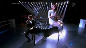 Симона Да Силва и Рамин Альханский  Say something    Поединки   Голос   Сезон 3