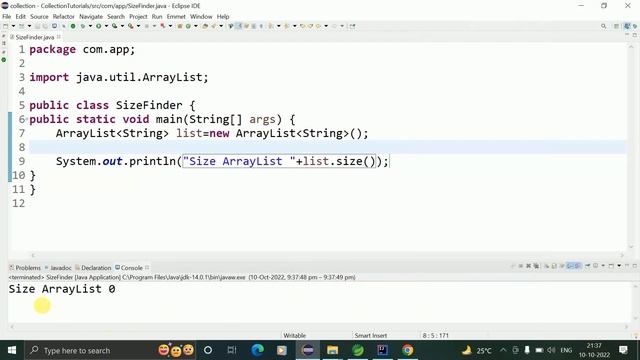 find length of ArrayList in java || Shyam Sundar смотреть онлайн