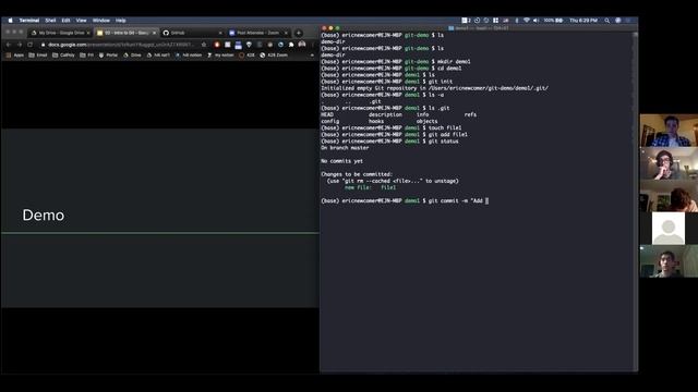 Intro to Git (Bootcamp livestream series ?) смотреть онлайн
