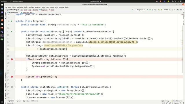 JAVA 8 STREAM API смотреть онлайн