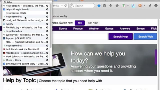 Tab Groups Helper (Firefox Addon) Groups Bar Demonstration смотреть онлайн