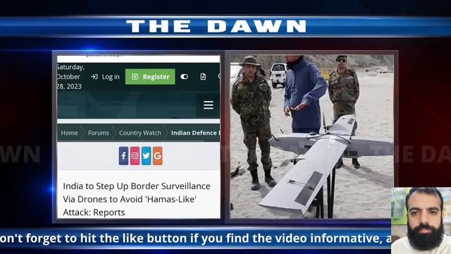 India Ramping Up Drone Surveillance System on Borders_Pak Media On India Latest _ The Dawn pak reac смотреть онлайн