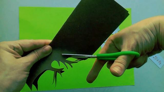 Квітуче дерево. Весняні аплікації.