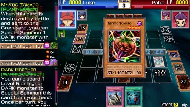 Yu-Gi-Oh! Duel Monsters GX: Tag Force 3 Story Mode Blair Flannigan Maiden In Love 1st Heart Event смотреть онлайн