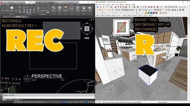 My Autocad to Sketchup Shortcuts I Tagalog смотреть онлайн