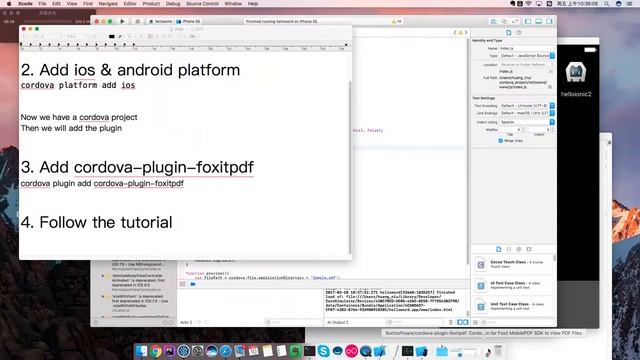 How to use cordova-plugin-foxitpdf смотреть онлайн
