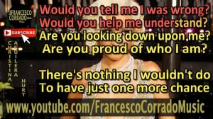 CHRISTINA AGUILERA - Hurt KARAOKE (Piano Instrumental)