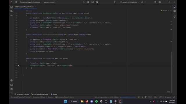 Encrypted PlayerPrefs in Unity смотреть онлайн
