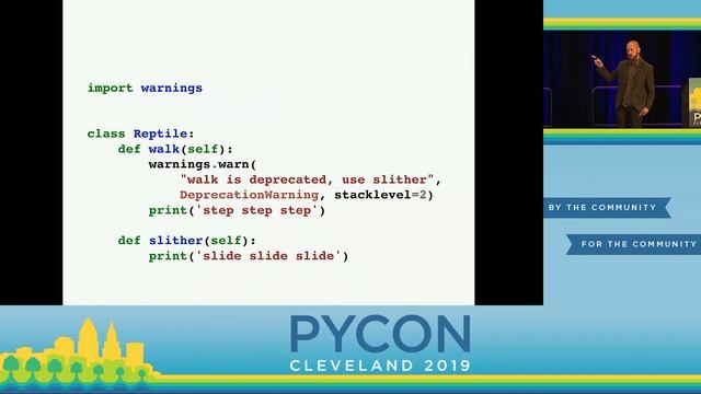 A. Jesse Jiryu Davis - API Evolution the Right Way - PyCon 2019 смотреть онлайн