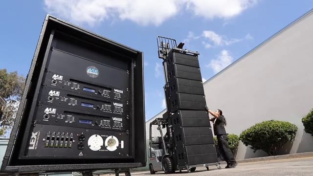al 12SB Acoustic Linearity Flying Subwoofer Rigging Tests смотреть онлайн