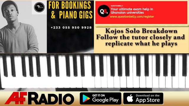 Hossanna By Koda Official Piano Tutorial Video By Pianoafrik смотреть онлайн