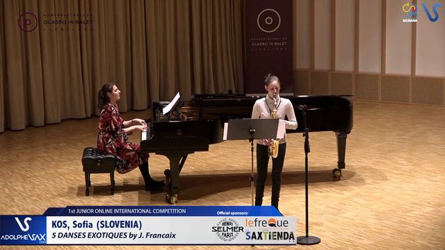 Sofia Kos - 5 Danses Exotiques by Jean Françaix смотреть онлайн