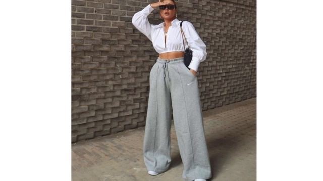 Широкие брюки с чем сочетать смотреть онлайн