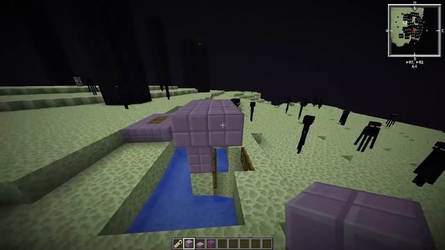 Minecraft Best Enderman Farm + XP + Ender Pearl Easy смотреть онлайн