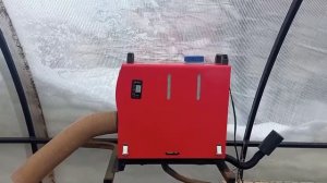 Китайская автономка (вебасто) в теплице.