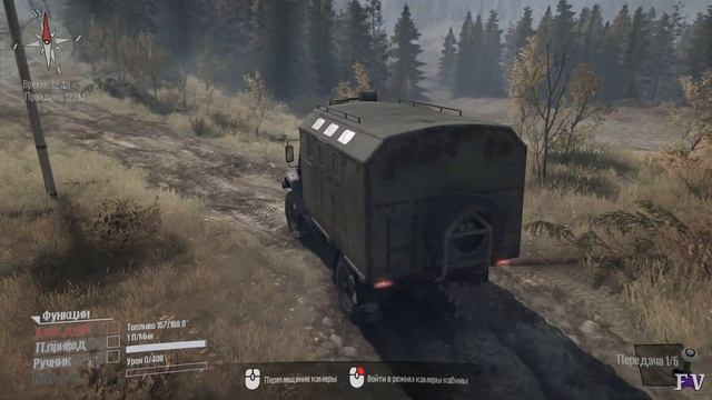 Spintires Mudrunner: Газ-3308 «Садко» [v.5.0] смотреть онлайн