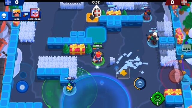 Кеша Испытал НОВОГО Бравлера БАЙРОНА! Новая карта КРАЖА ПОДАРКОВ в BRAWL STARS смотреть онлайн