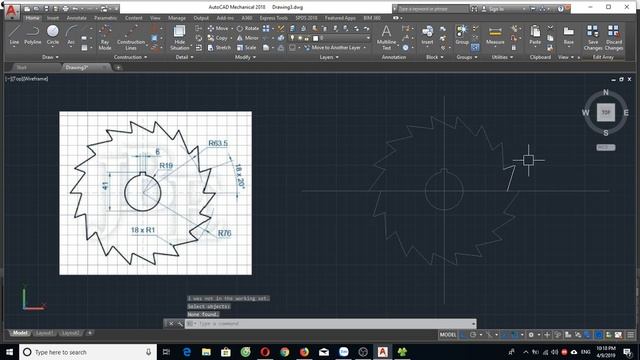 Autocad 2018 - Hướng dẫn vẽ bài tập 32 смотреть онлайн