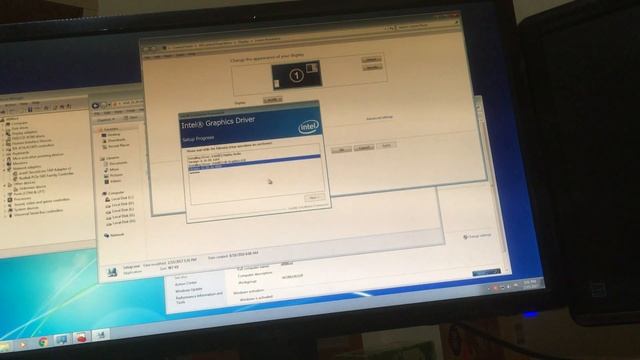Installing Intel HD Graphics 630 on Windows 7 смотреть онлайн