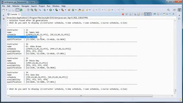 Class Scheduling Framework +Genetic Algorithm +Hill Climbing +SQLite +JAVA (public version) смотреть онлайн