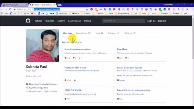 Simple Personal Website Using html,CSS, JS with Source code. смотреть онлайн