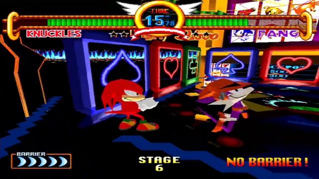 Sonic The Fighters Knuckles the Echidna Arcade смотреть онлайн