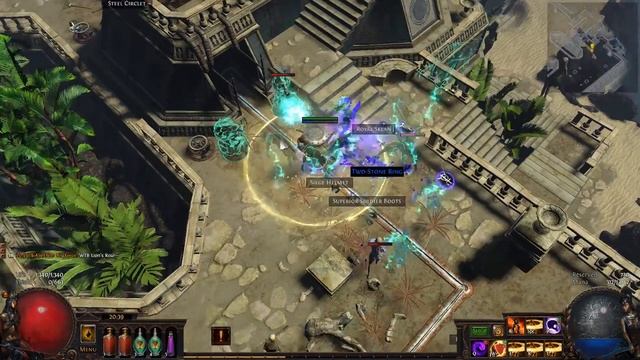 Path of Exile - Memory Vault, Blight, Scotchgard and a build challenge. смотреть онлайн
