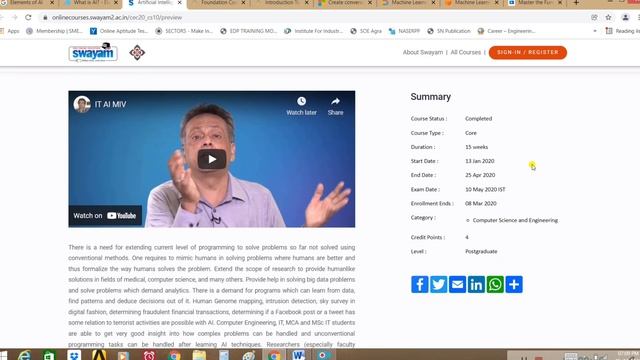 Courses in Artificial Intelligence & Machine Learning #artificialintelligence #courses #AI смотреть онлайн
