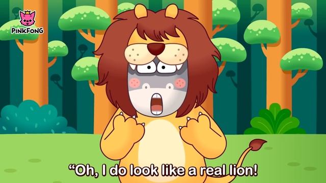 The Donkey in the Lion’s Skin | Aesop's Fables | Pinkfong Story Time for Children смотреть онлайн