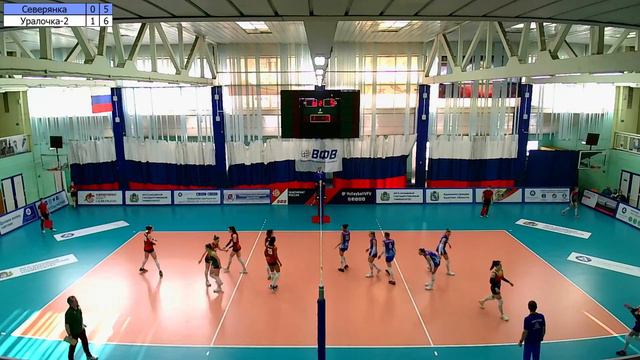 Волейбольная женская. Северянка (г. Череповец) - Уралочка-2-УрГЭУ (Свердловская область) смотреть онлайн
