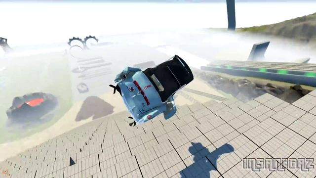 BeamNG Drive 1949 Cadillac Series 62 Convertible + Skin Crash Testing #44 - Insanegaz смотреть онлайн