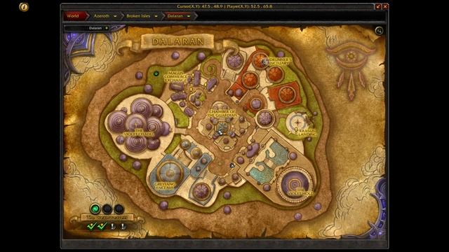 Where is Fishing Trainer in Dalaran WoW Legion смотреть онлайн