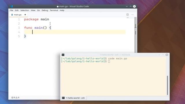 [#1] Go à partir de Zéro - Hello World ! смотреть онлайн