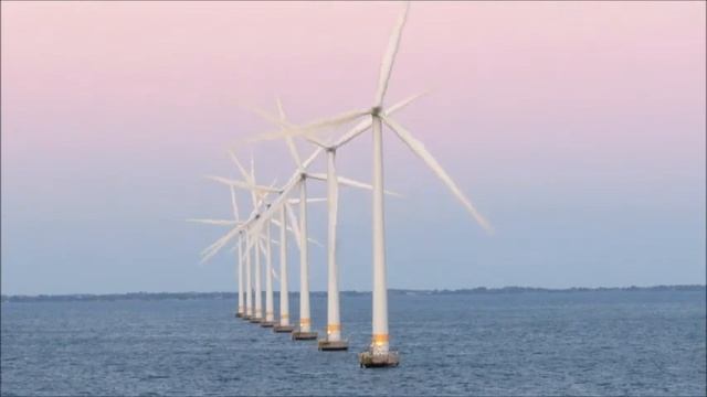 Lillgrund Offshore Wind Farm. Ветряная электростанция Лилгрюнд.