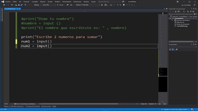 Cómo PEDIR e INGRESAR los DATOS del USUARIO | Curso de Python Básico #07 смотреть онлайн