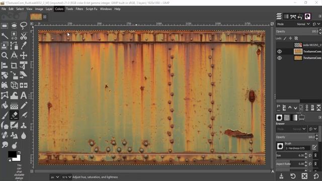 How to create Eroded Graphics using GIMP | Photoshop Alternative | #90 смотреть онлайн