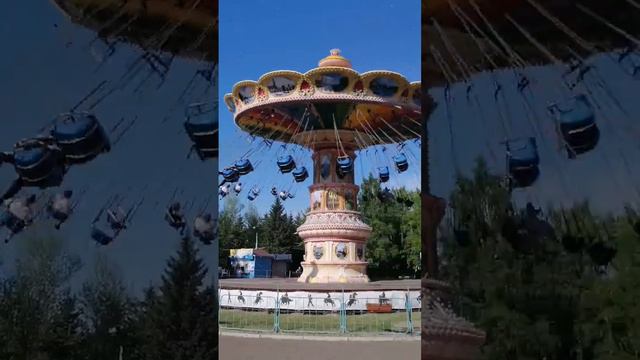 Аттракцион "Ромашка" г. Красноярск смотреть онлайн