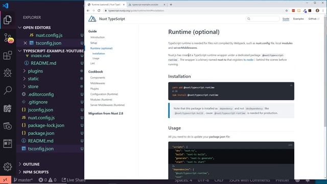 HOW TO SETUP NUXT WITH TYPSCRIPT A TUTORIAL смотреть онлайн