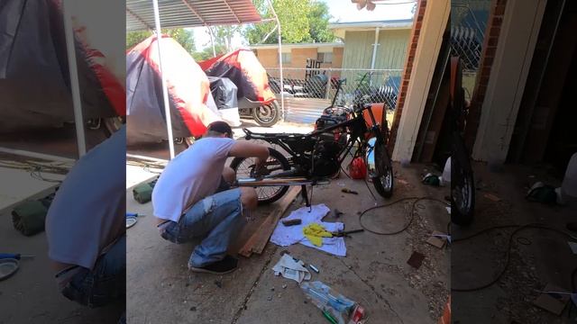 Old Motorcycle Restoration Time lapse: The YAMAHA RD 60 PT. 8, Reassembly (Non Narrated) смотреть онлайн