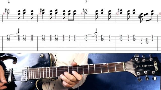 Great Balls of Fire - Jerry Lee Lewis. Полный разбор на гитаре. смотреть онлайн