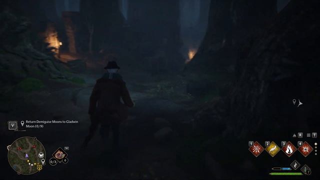 Exploring Forbidden Forest at NIGHT! | Free roam Forbidden Forest | Hogwarts Legacy смотреть онлайн