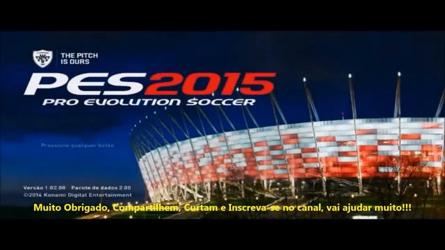 Como instalar Novo Crack v2 para PES 2015 смотреть онлайн