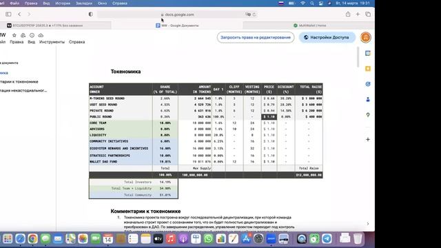 Multi Wallet и Токеномика. Откуда 1000%? смотреть онлайн
