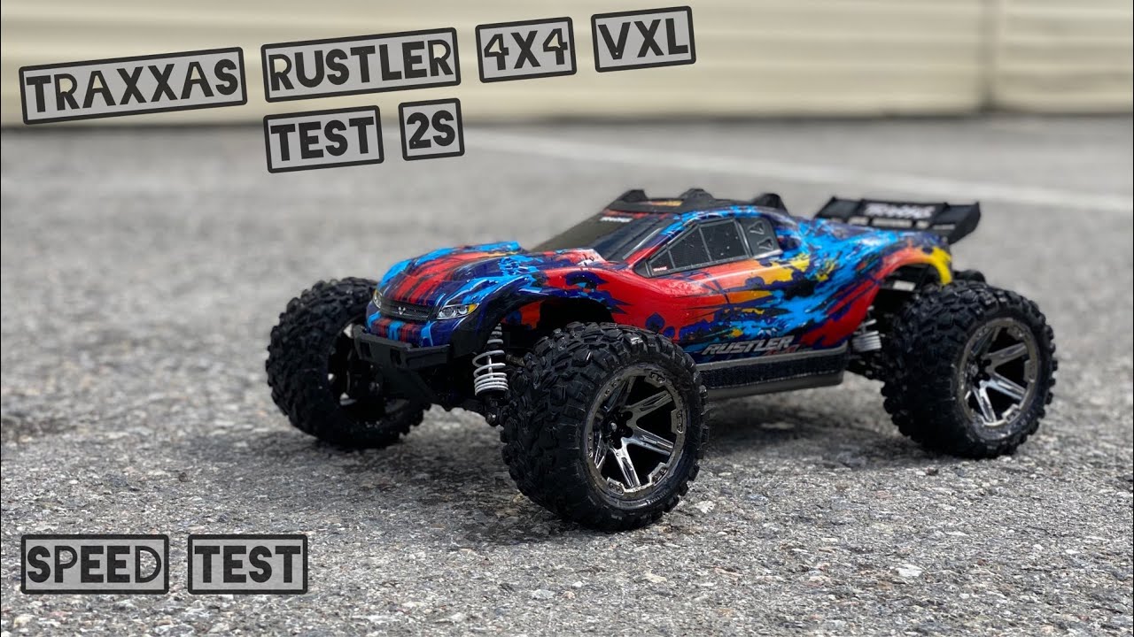 TRAXXAS Rustler 4x4 VXL и где вся мощность? тест 2S | poritor rc смотреть онлайн